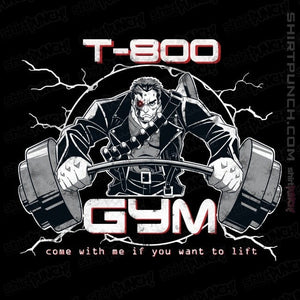 Shirts Magnets / 3"x3" / Black T-800 Gym