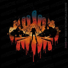 Load image into Gallery viewer, Shirts Magnets / 3&quot;x3&quot; / Black The Shaped Halloween
