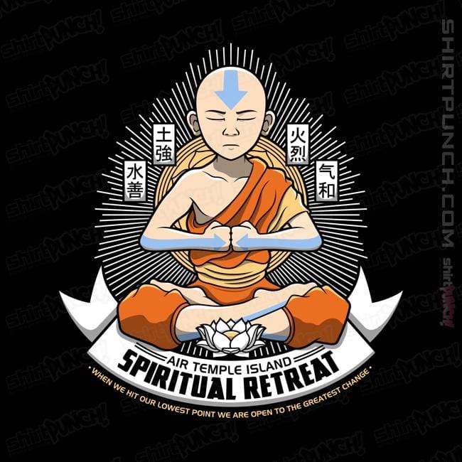 Shirts Magnets / 3"x3" / Black Spiritual Retreat