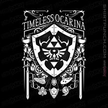 Load image into Gallery viewer, Shirts Magnets / 3&quot;x3&quot; / Black Timeless Ocarina Banner
