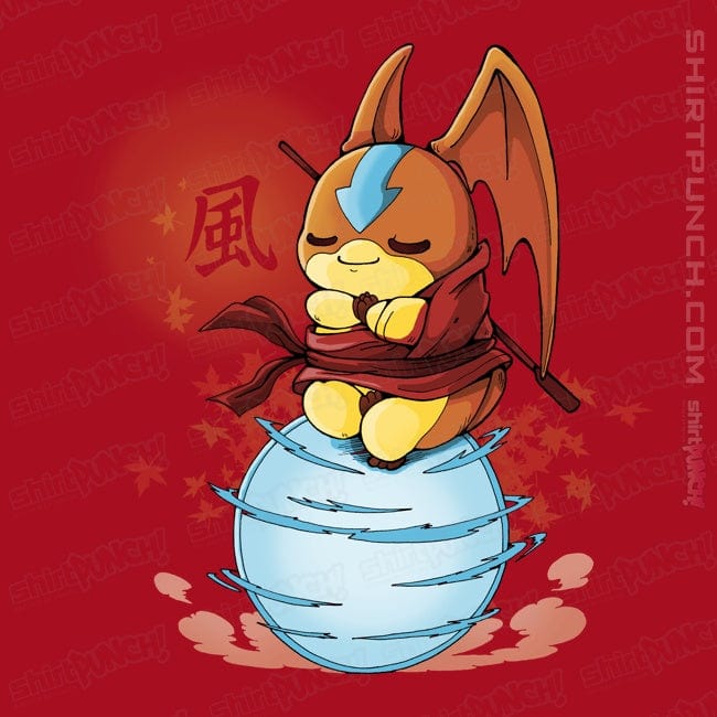 Daily_Deal_Shirts Magnets / 3"x3" / Red Digi Air Bending