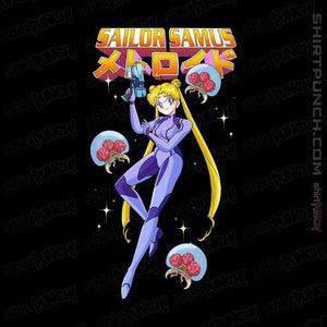 Secret_Shirts Magnets / 3"x3" / Black Sailor Samus Zero Suit