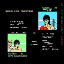 Load image into Gallery viewer, Shirts Magnets / 3&quot;x3&quot; / Black Gazelle Punch Out
