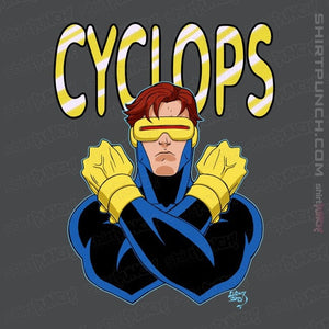 Daily_Deal_Shirts Magnets / 3"x3" / Charcoal Cyclops 97