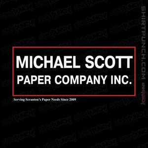Shirts Magnets / 3"x3" / Black Michael Scott Paper Company