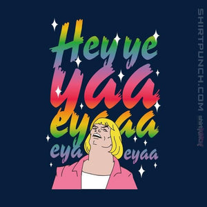 Shirts Magnets / 3"x3" / Navy Heyyeyaaeyaaaeyaeyaa