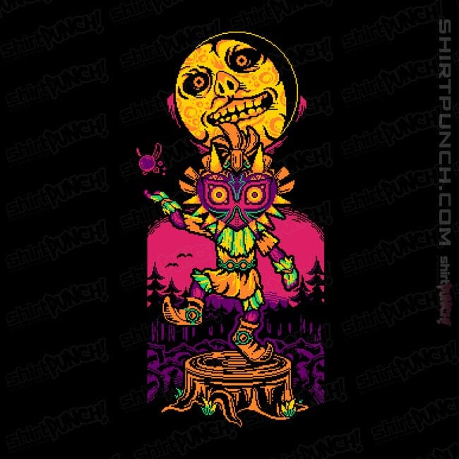 Daily_Deal_Shirts Magnets / 3"x3" / Black Moonlit Fate