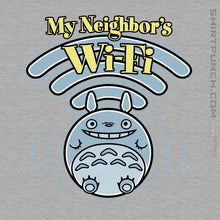 Load image into Gallery viewer, Shirts Magnets / 3&quot;x3&quot; / Sports Grey My Neighbors Wifi
