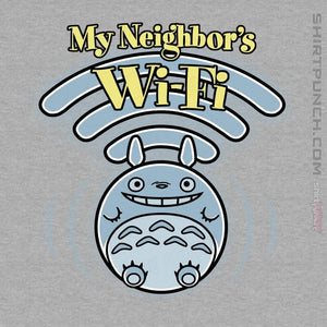 Shirts Magnets / 3"x3" / Sports Grey My Neighbors Wifi