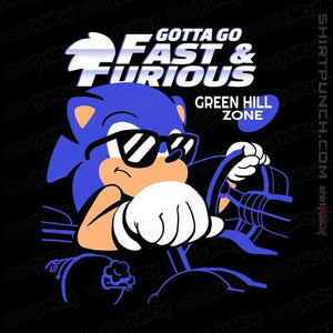 Shirts Magnets / 3"x3" / Black Gotta Go Fast And Furious