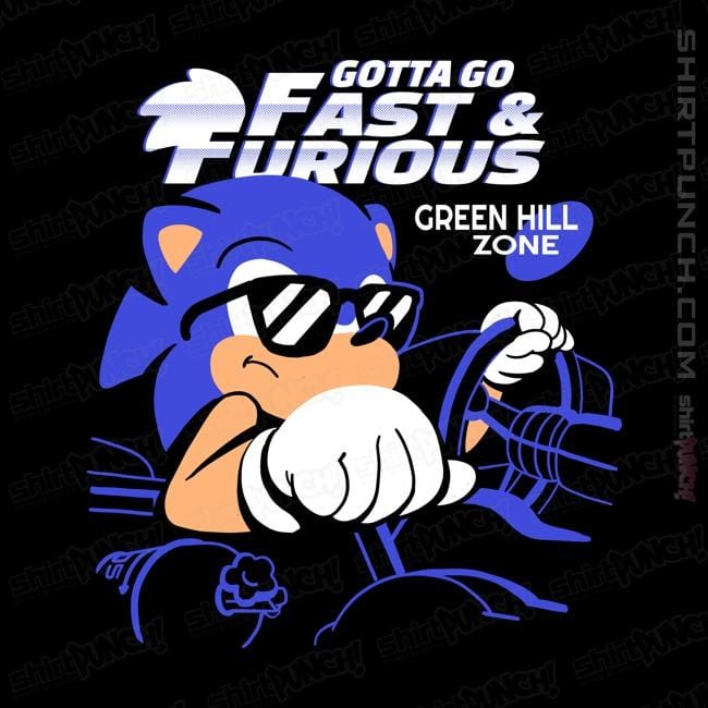 Shirts Magnets / 3"x3" / Black Gotta Go Fast And Furious