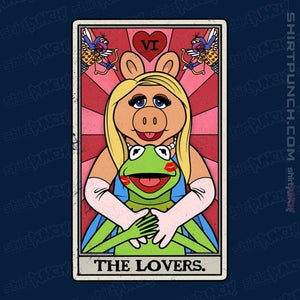 Daily_Deal_Shirts Magnets / 3"x3" / Navy The Lovers.