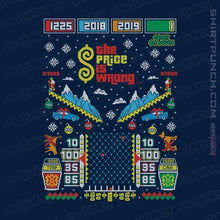 Load image into Gallery viewer, Shirts Magnets / 3&quot;x3&quot; / Navy The Price Is Wrong
