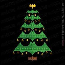Load image into Gallery viewer, Daily_Deal_Shirts Magnets / 3&quot;x3&quot; / Black Holy Christmas Tree, Batman!
