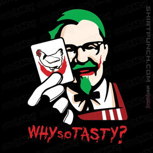 Daily_Deal_Shirts Magnets / 3"x3" / Black Why So Tasty?