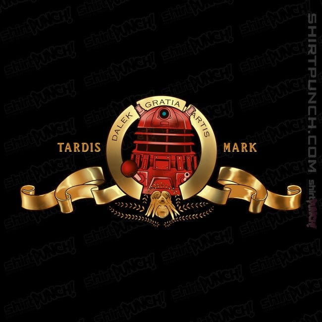 Daily_Deal_Shirts Magnets / 3"x3" / Black Tardis Mark