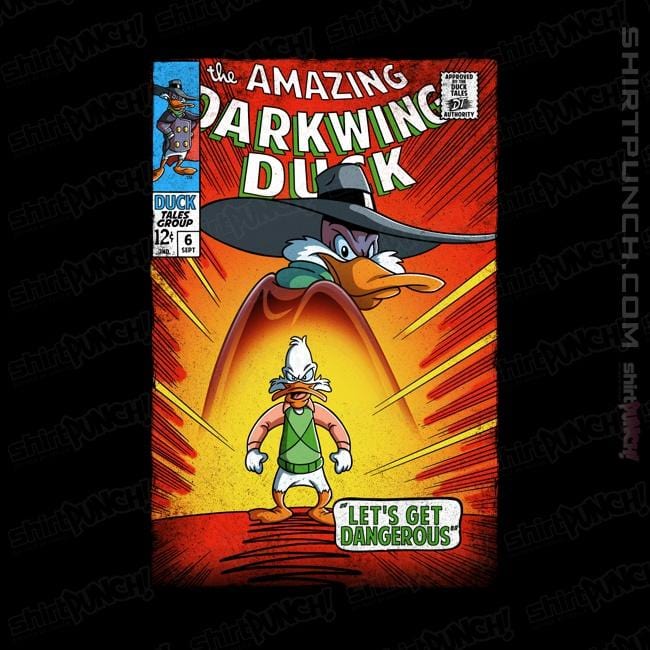 Shirts Magnets / 3"x3" / Black The Amazing Darkwing Duck
