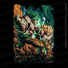 Load image into Gallery viewer, Daily_Deal_Shirts Magnets / 3&quot;x3&quot; / Black Saiyan Fight
