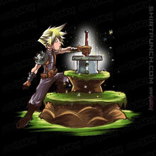 Load image into Gallery viewer, Shirts Magnets / 3&quot;x3&quot; / Black The Buster Sword in the Stone
