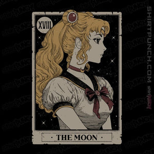 Daily_Deal_Shirts Magnets / 3"x3" / Black Tarot Of The Moon