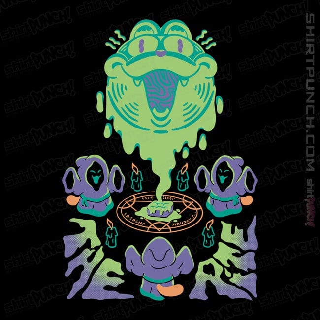 Daily_Deal_Shirts Magnets / 3"x3" / Black The Lasanga Rite