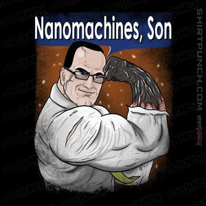 Daily_Deal_Shirts Magnets / 3"x3" / Black Nanomachines, Son