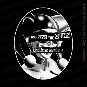 Shirts Magnets / 3"x3" / Black Ddjvigo's God Save the Quinn