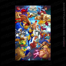 Load image into Gallery viewer, Shirts Magnets / 3&quot;x3&quot; / Black X-Men VS Street Fighter
