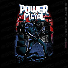 Load image into Gallery viewer, Secret_Shirts Magnets / 3&quot;x3&quot; / Black The Power Of Metal
