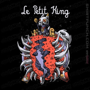 Secret_Shirts Magnets / 3"x3" / Black Le Petit Owl King