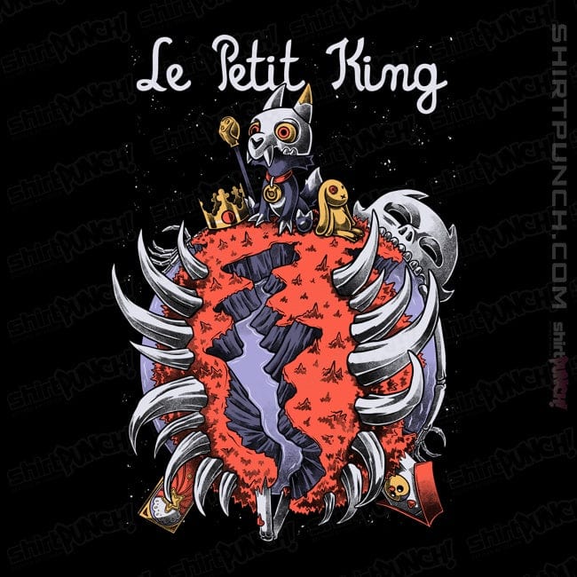 Secret_Shirts Magnets / 3"x3" / Black Le Petit Owl King