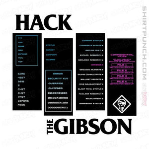 Secret_Shirts Magnets / 3"x3" / White Hackers The Gibson