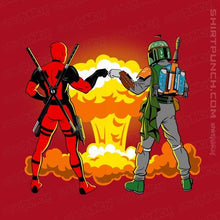 Load image into Gallery viewer, Secret_Shirts Magnets / 3&quot;x3&quot; / Red Epic Bro Fist Secret Sale
