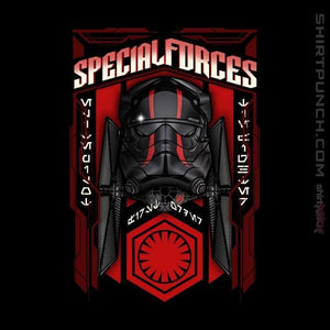Shirts Magnets / 3"x3" / Black Special Forces