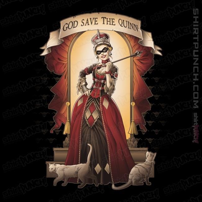 Shirts Magnets / 3"x3" / Black God Save The Quinn