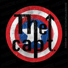 Load image into Gallery viewer, Shirts Magnets / 3&quot;x3&quot; / Black The Capt
