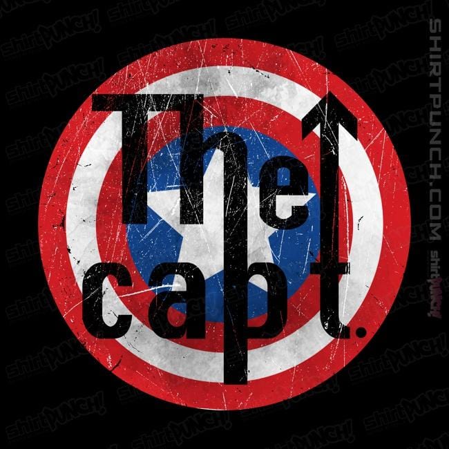 Shirts Magnets / 3"x3" / Black The Capt