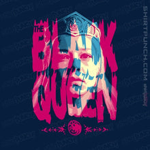 Load image into Gallery viewer, Daily_Deal_Shirts Magnets / 3&quot;x3&quot; / Navy The Black Queen
