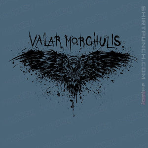 Shirts Magnets / 3"x3" / Indigo Blue Valar Morghulis