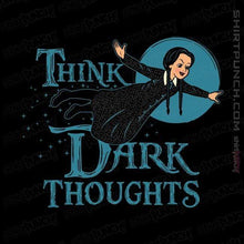 Load image into Gallery viewer, Shirts Magnets / 3&quot;x3&quot; / Black Think Dark Thoughts

