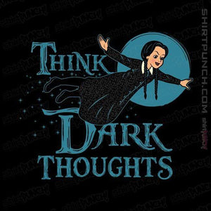 Shirts Magnets / 3"x3" / Black Think Dark Thoughts