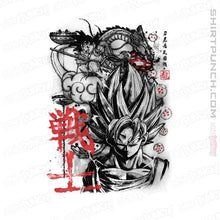 Load image into Gallery viewer, Shirts Magnets / 3&quot;x3&quot; / White Legend Of The Saiyan
