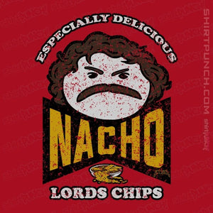 Daily_Deal_Shirts Magnets / 3"x3" / Red Nacho