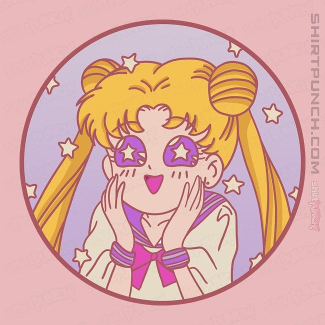 Secret_Shirts Magnets / 3"x3" / Pink Pastel Moon