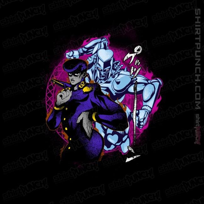 Shirts Magnets / 3"x3" / Black Attack Of Josuke