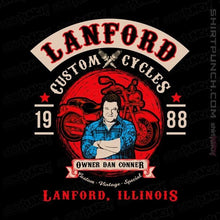 Load image into Gallery viewer, Shirts Magnets / 3&quot;x3&quot; / Black Dan Connor Customs
