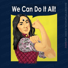 Load image into Gallery viewer, Secret_Shirts Magnets / 3&quot;x3&quot; / Navy We Can Do It All!
