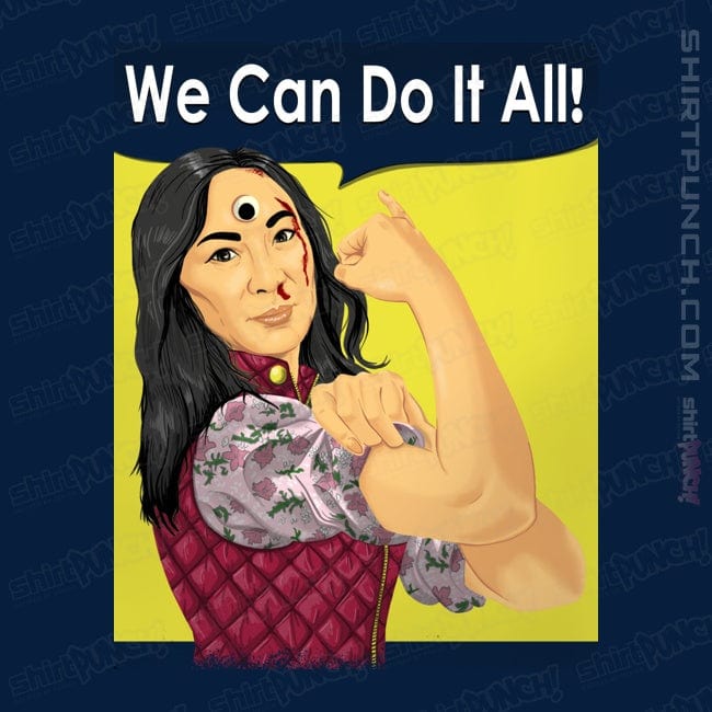 Secret_Shirts Magnets / 3"x3" / Navy We Can Do It All!