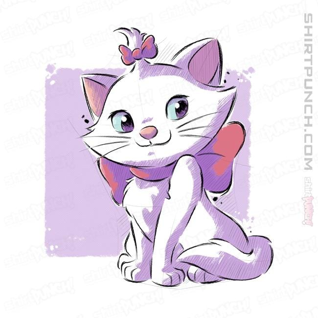 Daily_Deal_Shirts Magnets / 3"x3" / White Vain Cat