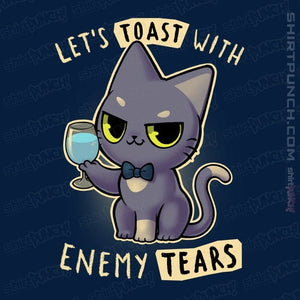 Daily_Deal_Shirts Magnets / 3"x3" / Navy Enemy Tears